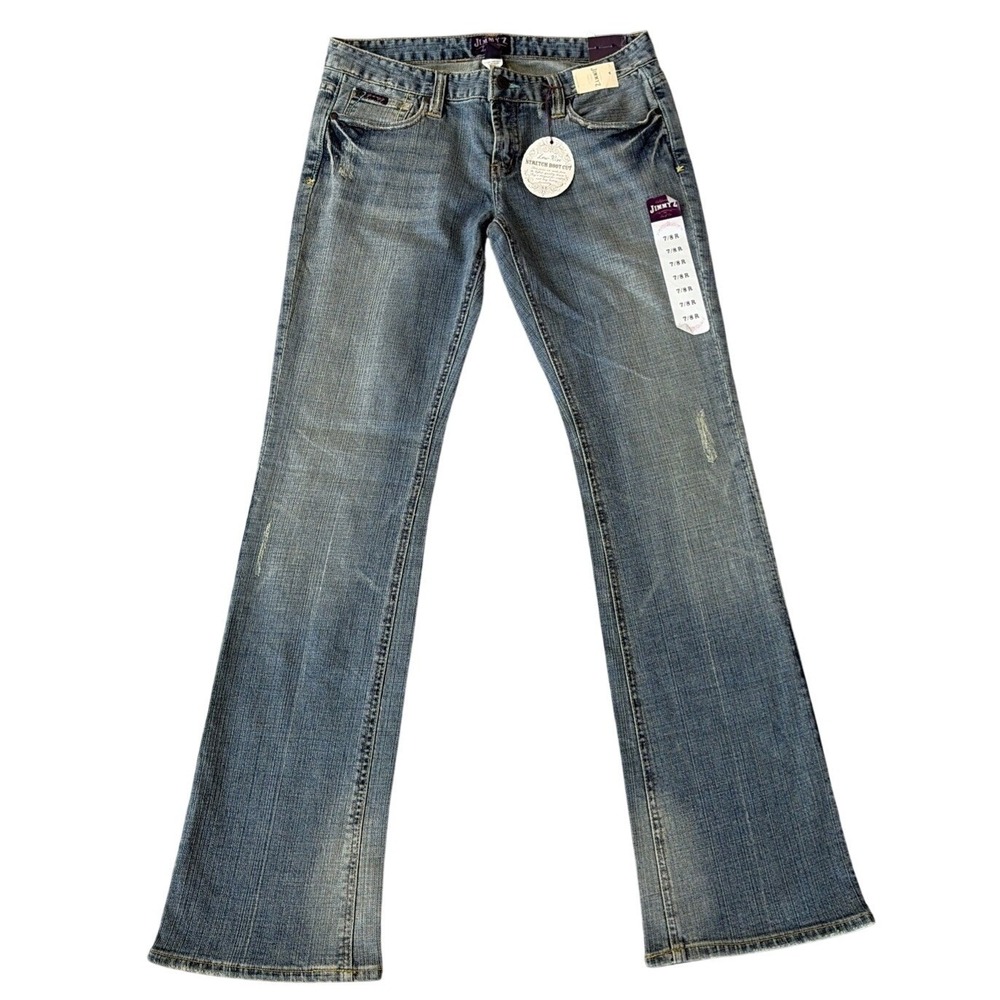 Vintage Jimmy'z Women's Low Rise Bootcut Stretch Jeans Size 7/8 NWT Hong Kong